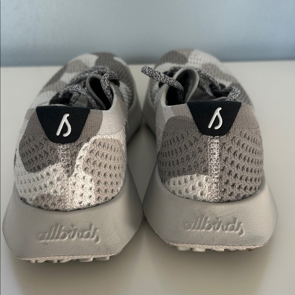 Allbirds Tree Dasher 2 Blizzard Light Gray Camo Sneaker - Picture 6 of 11